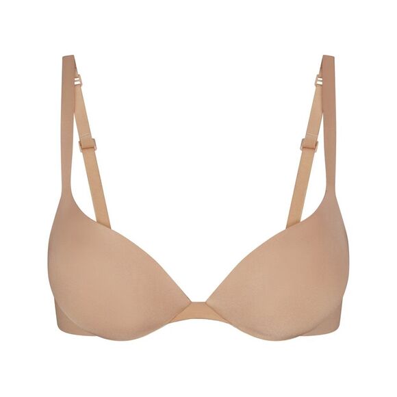 Skims Ultimate Push up Plunge Bra Clay Size 34DD - Picture 1 of 10